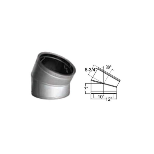 Duravent 10DT-E15 15 Degree Elbow - GA