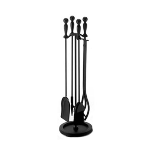Pilgrim Rugged Iron Ball Handle Tool Set - Black Finish
