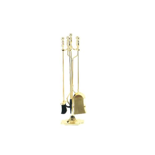 Dagan Fireset 5Pc. - Pol.Brass