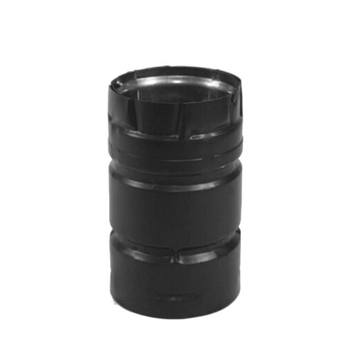 Duravent 3PVL-06B PelletVent 6" Straight Length Pipe - Black