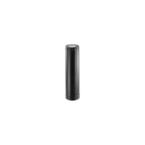 Duravent 3PVL-60B PelletVent 60" Straight Length Pipe - Black