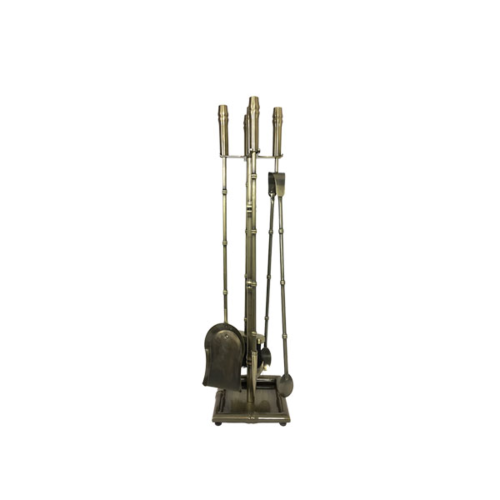 Dagan Fireset 5Pc. - Antique Brass