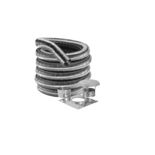 Duravent 4DF304-30KT DuraFlex 4" DF304-30KT (Kit with Tee w/ Cap)
