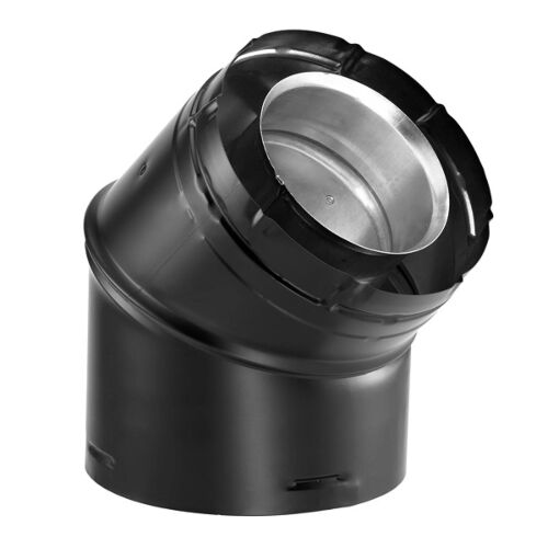 Duravent 58DVA-E45B 45 degree  Elbow - BLK