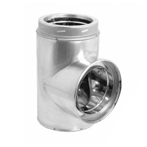 Duravent 5DT-STSS Standard Tee w/Cap Stainless Steel