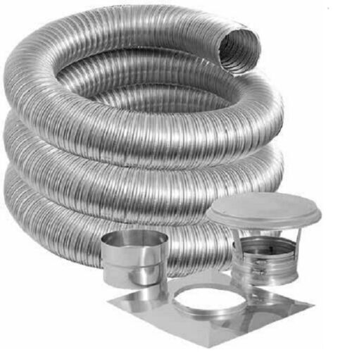 Duravent 6DF304-15KFB DuraFlex 6DF304-15KFB Kit (Kit with Appliance Connector)