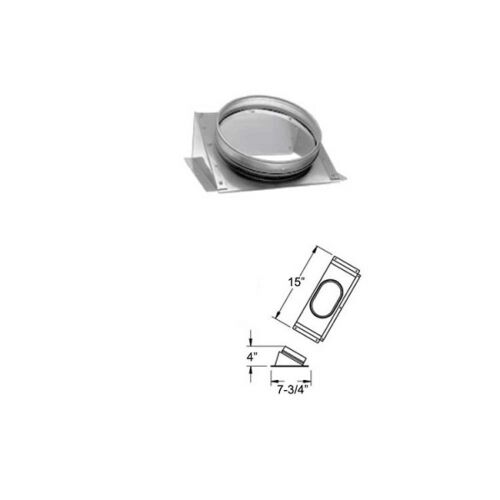 Duravent 6DLR-CNO DuraLiner 30 degree Stove Connector