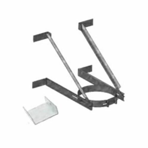 Duravent 5DT-XWS-SS 5"/7" Extended Wall Support - SS