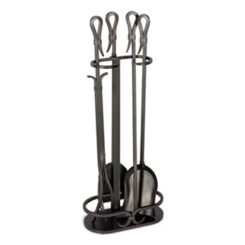 Pilgrim Iron Gate Wrought Iron Burnished Black Finish main