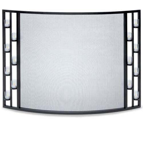 Pilgrim Tea Light Bowed Fireplace Screen - 44" x 31"