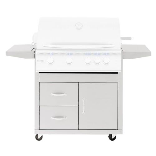 Summerset Deluxe Cart with Door and Drawer Combo - Cart Only