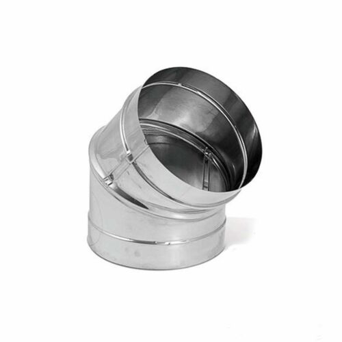 DuraBlack 45 degree Elbow-SS