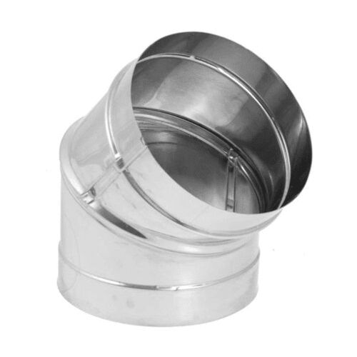 DuraBlack 45 degree Elbow-SS