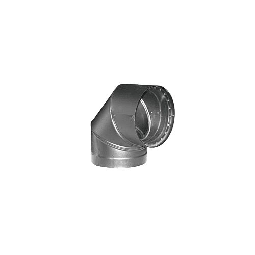 DVL Double Wall 90 degree Elbow-BLK