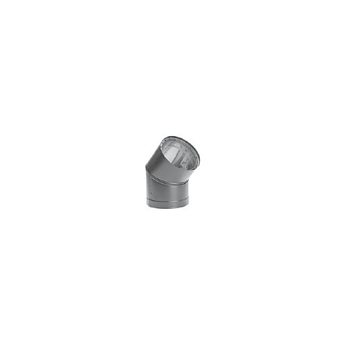 DVL Double Wall 90 degree Elbow-BLK