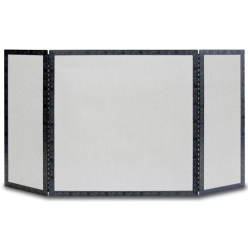 Pilgrim Bay Branch 3-Panel Fireplace Screen - 50"W x 30"H
