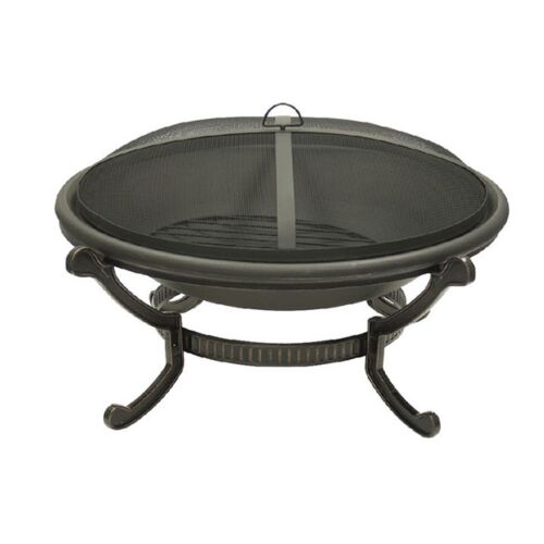 Dagan Fire Pit-Bronze-Large Rnd