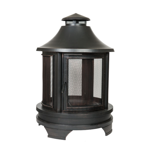 Dagan Fire Pit - Ant.Copper/Black