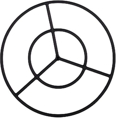 Dagan Fire Ring 12" - Black Steel