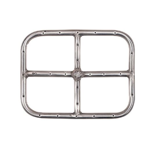Dagan Fire Ring Rect.-Stain. Steel