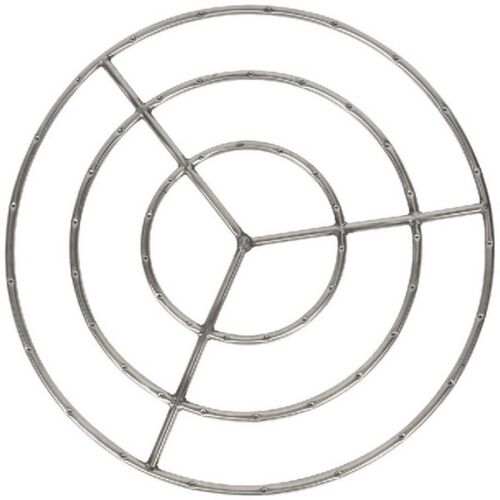 Dagan Fire Ring 36"-3Ring-Stn.Stl