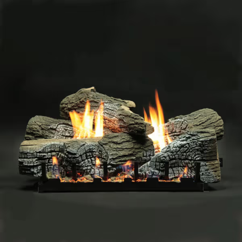 Empire Stacked Wildwood Ventless Gas Log Set