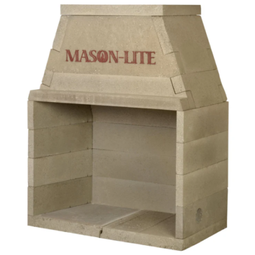 Mason-Lite 33" Pre-cast Masonry Firebox Kit