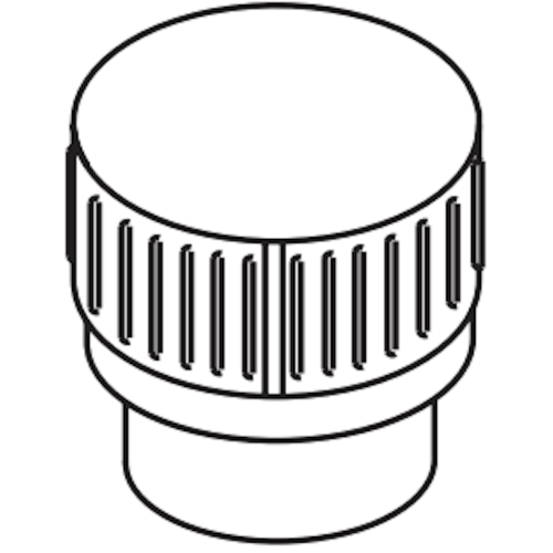 8" Hi-Temp Wood-Burning Chimney Lengths and Fittings - 8" Inner Diam. - 12 3/8" Outer Diam