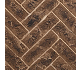 Bick interior panels - Herringbone - Tavern Brown