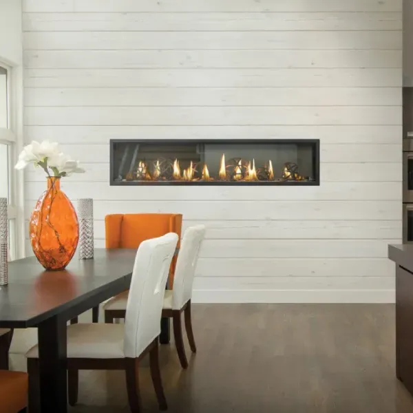 Napoleon Luxuria 74 Direct Vent See-Through Gas Fireplace