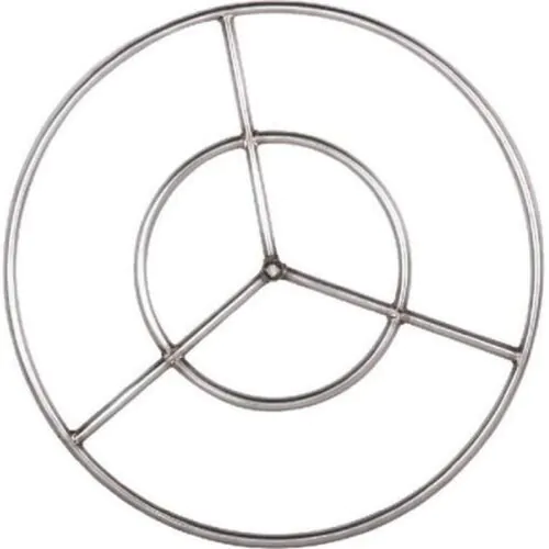 Dagan Fire Ring 36" - Stain. Steel