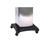 Stainless Steel Cart/Base, Molded Base with Stainless Stand, Removable Casters
