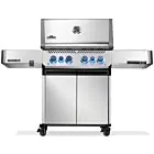 Napoleon Grill Prestige 500 4-Burner Gas Grill w/ Rotisserie & Side Burner