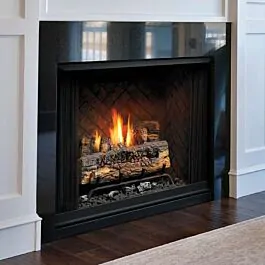 Kingsman ZVFCV42 Ventless Gas Fireplace - 42