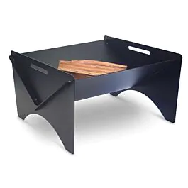 Pilgrim High Temp Black Geo Fire Pit
