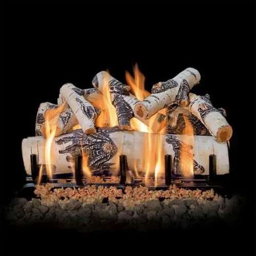 Grand Canyon 24" 3-Vented Burners Quaking Aspen Gas Logs
