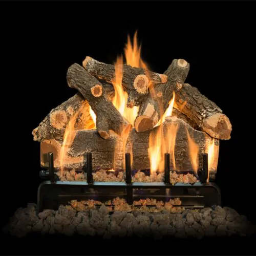 Grand Canyon 36" 3-Vented Burners Propane Arizona Weathered Oak Gas Logs with Millivolt Ignition