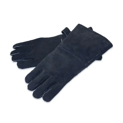 Black Leather Hearth Gloves main