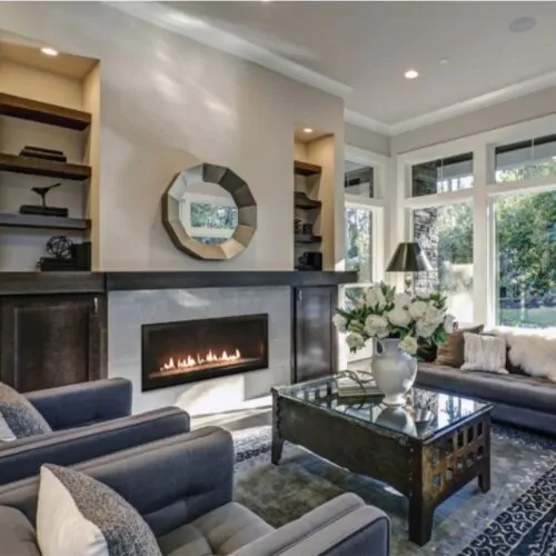 Contemporary Boulevard Direct Vent Fireplace 48"