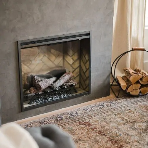 Dimplex Revillusion 42" Built-In Electric Firebox - Weathered Concrete