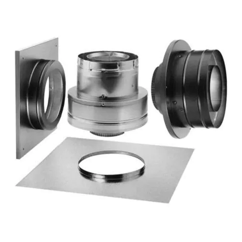 DirectVent Pro  Masonry Chimney Conversion Kit with Wall Thimble