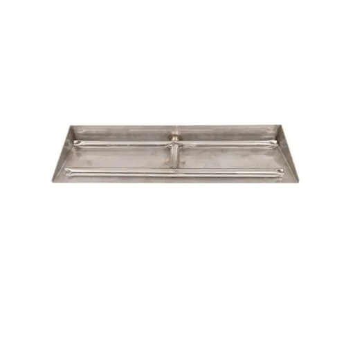 Dagan Gas Ember Pan With H Style Burner