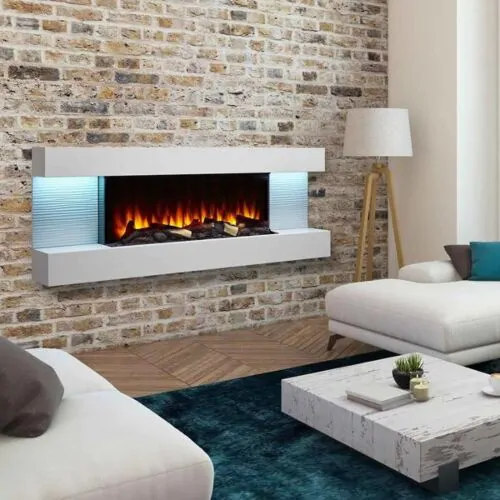 Simplifire Format 36" Electric Wall Mount Fireplace