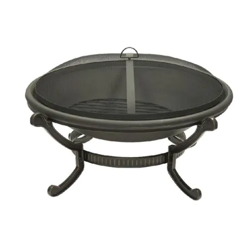 Dagan Fire Pit-Bronze-Large Rnd