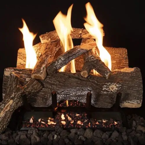 Grand Canyon Weathered Oak Ventless Gas Log Set