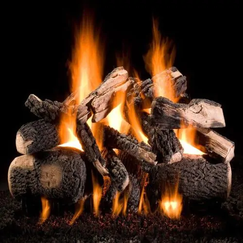 Hargrove Kodiak Char Double Stack Vented Gas Log Set
