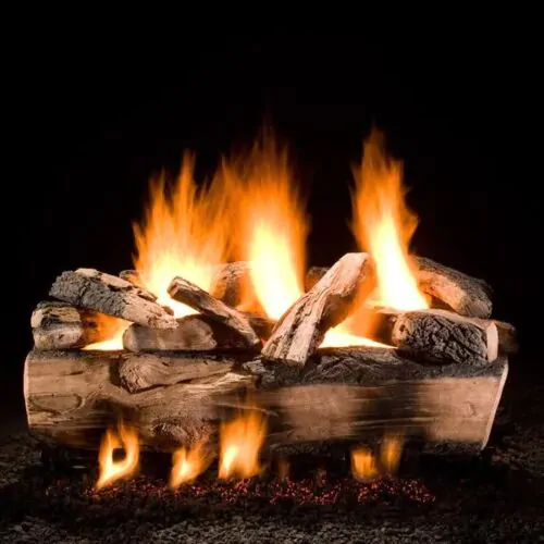 Hargrove Kodiak Split Stack Vented Gas Log Set