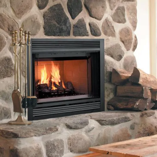 Majestic 36 Inch Sovereign Radiant Wood Burning Fireplace