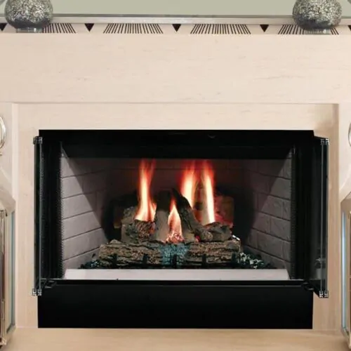 Majestic Sovereign 42" Heat Circulating Wood Burning Fireplace