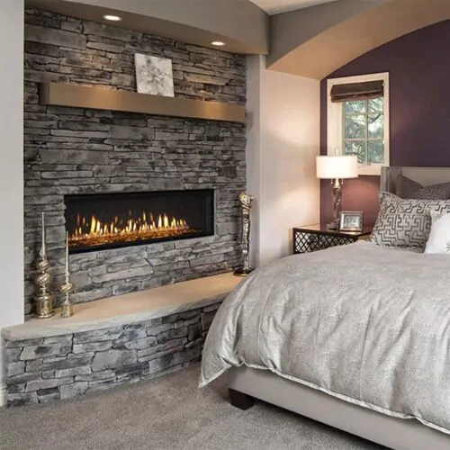 Heat & Glo Mezzo 48 48" Single-Sided Direct Vent Fireplace